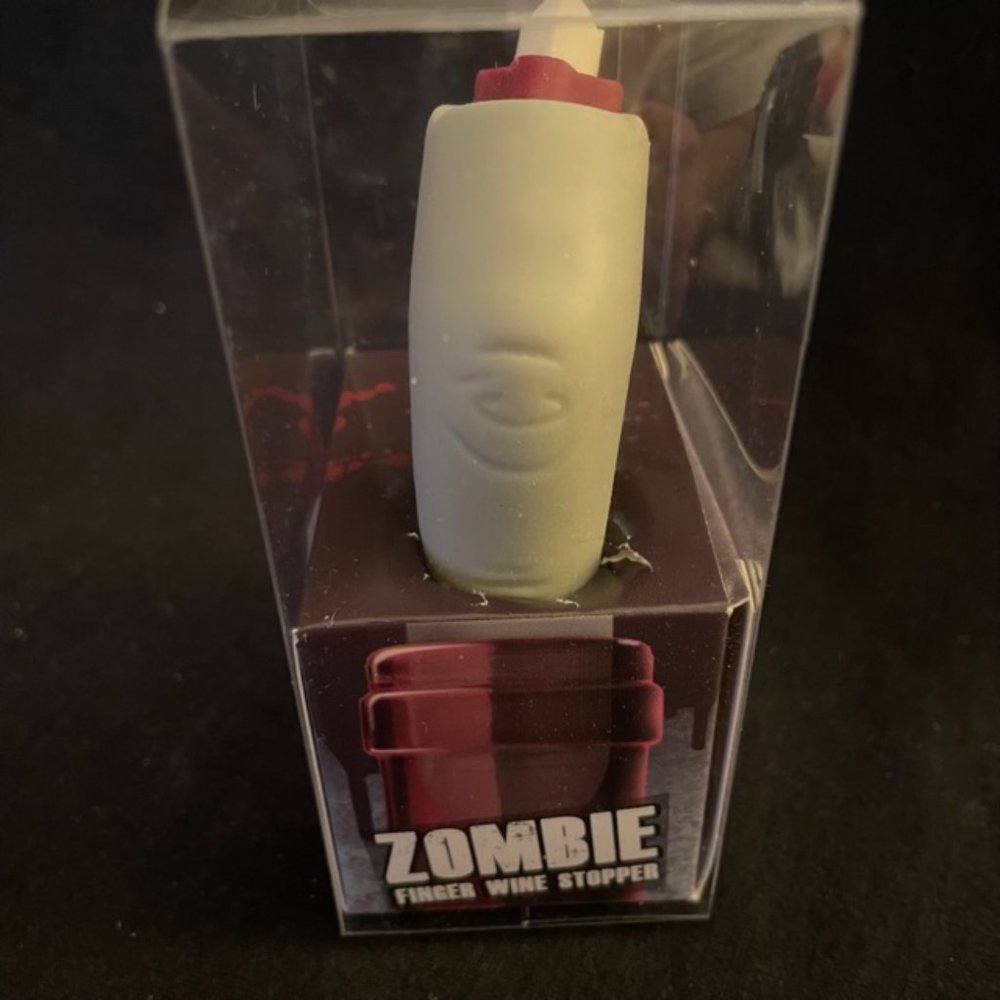 Zombie Finger Wine Stopper Exclusively for Horror Block. Nerd Block.  NWOT
